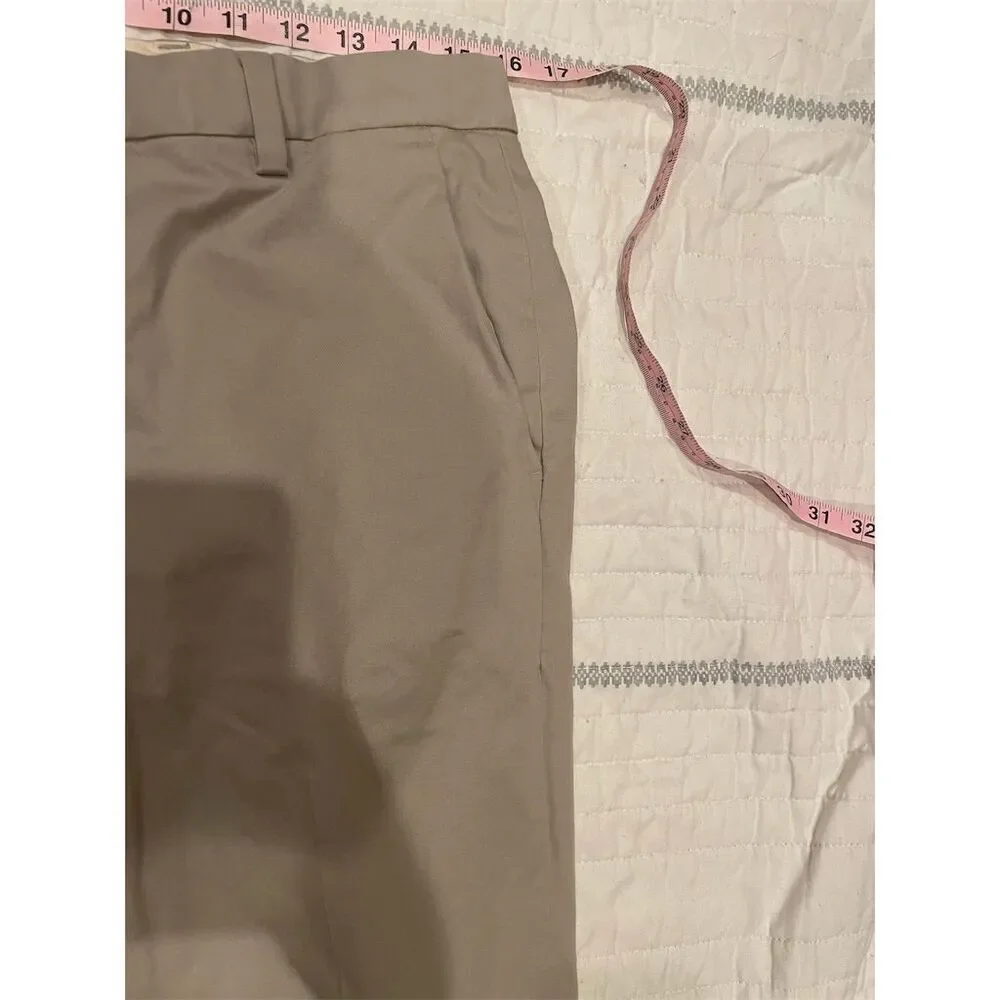 Brooks Brothers Men's Beige Chino Pants Size 33x30 Stretch Straight Leg - Picture 4 of 14